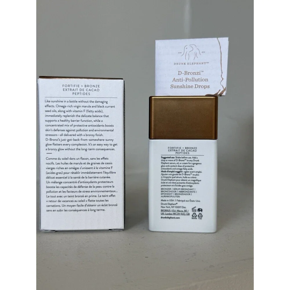 Drunk Elephant Amino Rain Glasswater Hydrating Face Serum, 1 fl oz